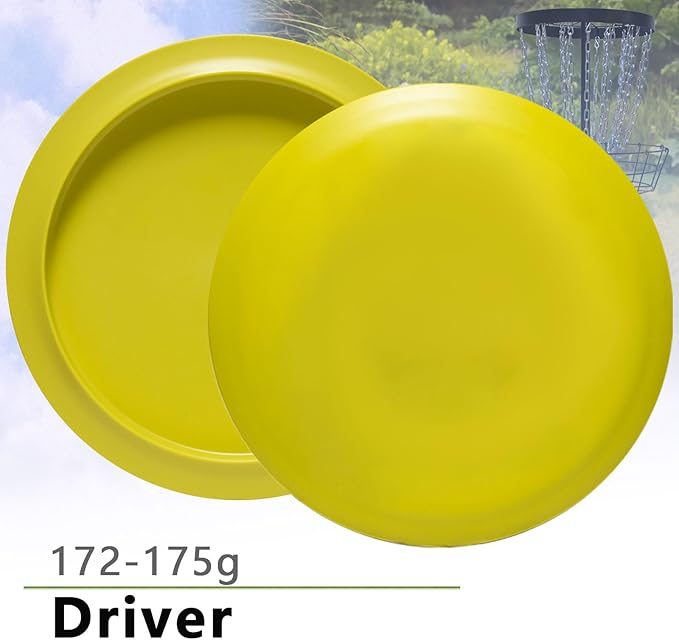 Disc Golf Driver | Flying Golf Discs Set of 6 for Beginners – DIY Your Discs