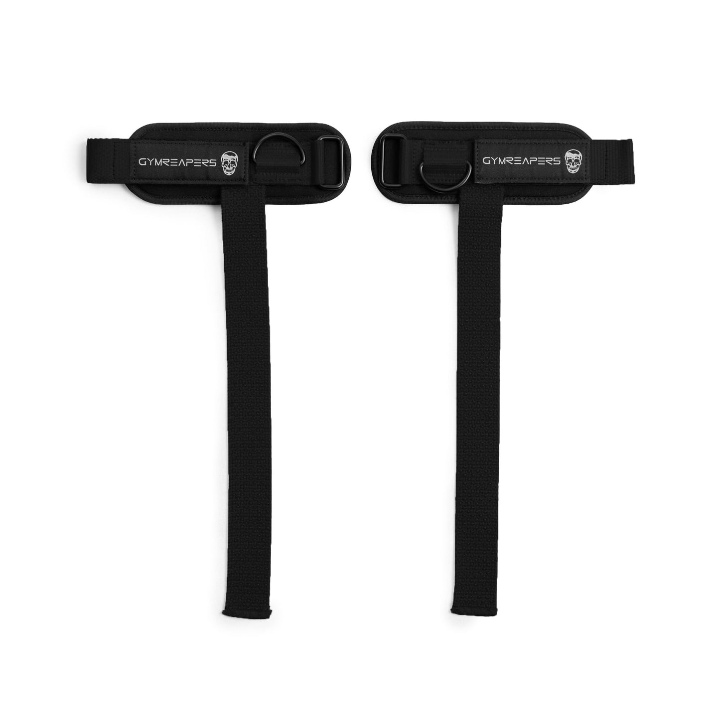 Gymreapers GripLink Lifting Straps, Black/White