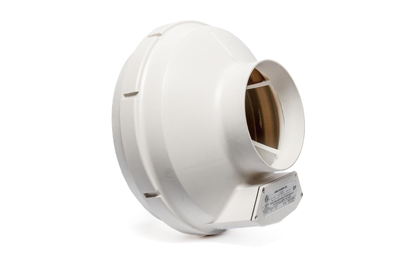 Festa AMG Hawk EC Radon Fan – 4“ Installation Kit - Quiet and Energy Efficient Radon Mitigation Inline Fans – High Performance 6” Duct Fan