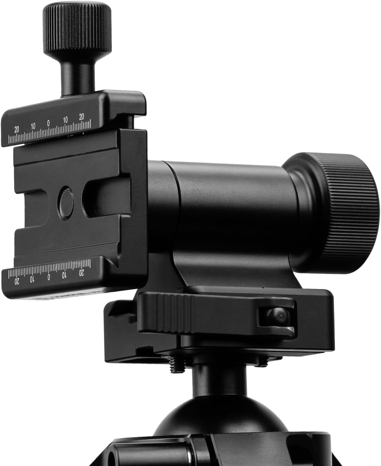 FANAUE Monopod Gimbal Head with Arca-Swiss Dovetail Quick Release Plate | Rapid Side-Saddle Tilt Adjustment