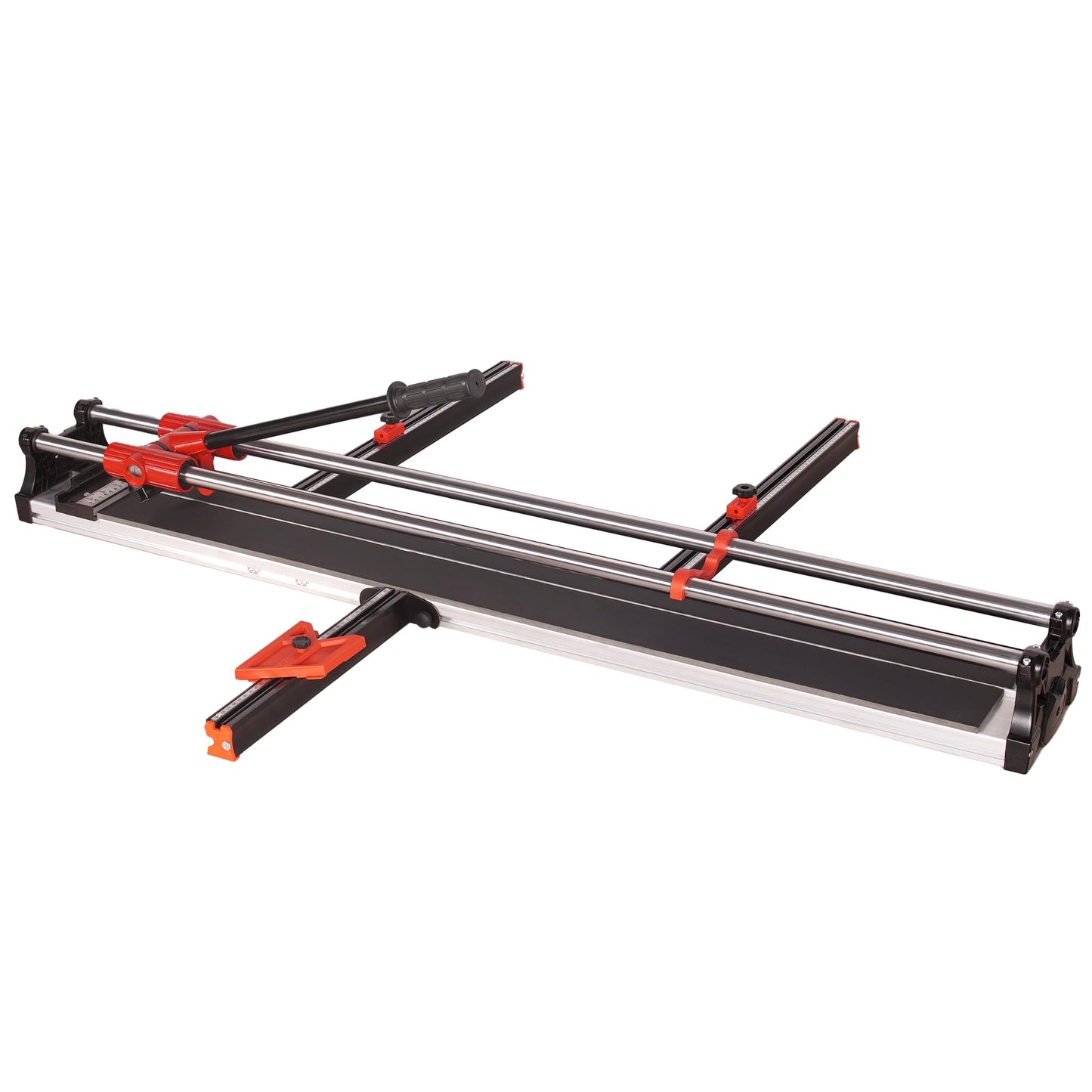 ROJOO 48" Double Guide Rails Manual Tile Cutting Machine Wide Aluminum Bottom Plate Ceramic Porcelain Floor Tile Cutter Heavy Duty 1200mm/120cm R2818T120