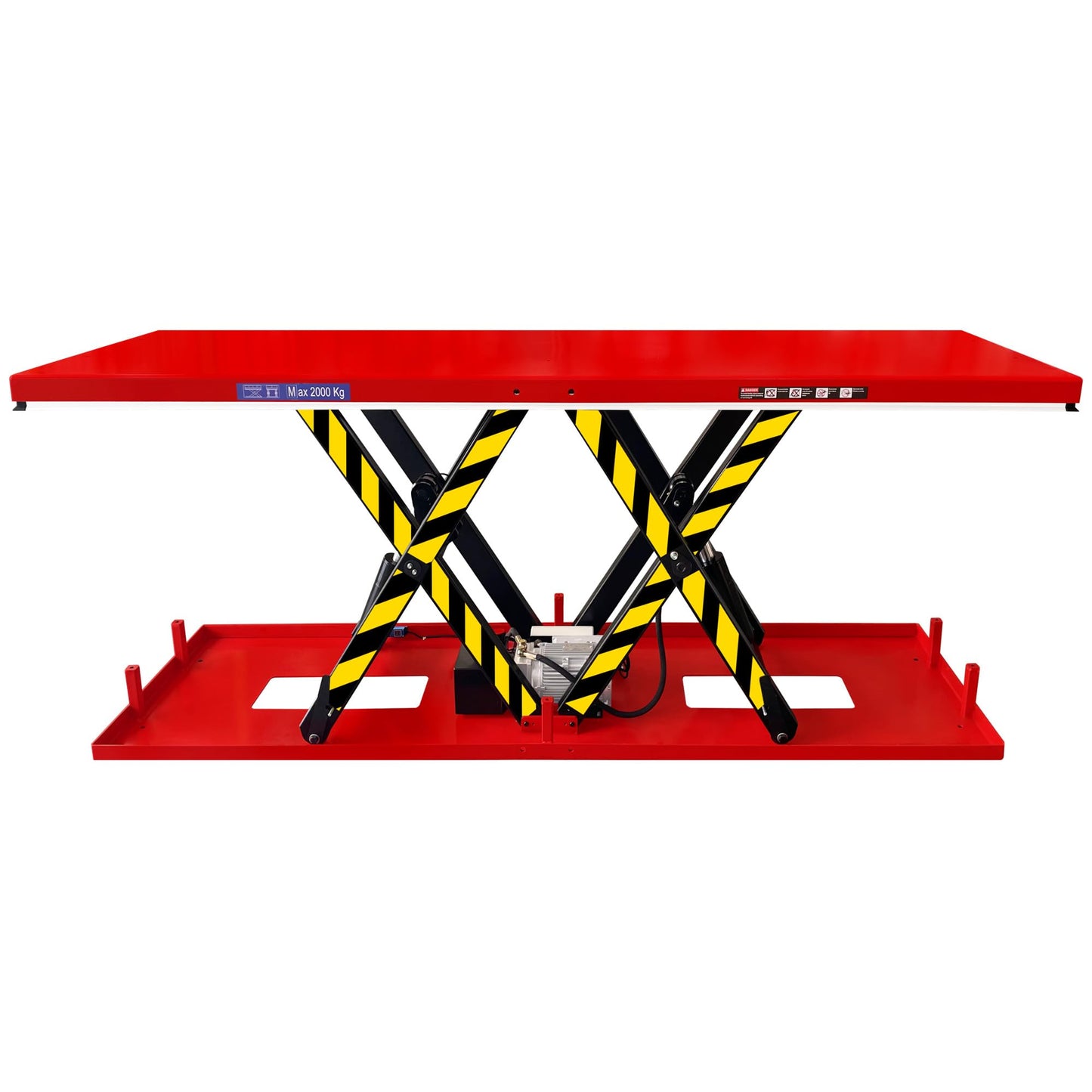 PAKE Electric Hydraulic Tandem Lifting Table, 4,400 lb. Capacity, 98-1/2" x 32-1/4"