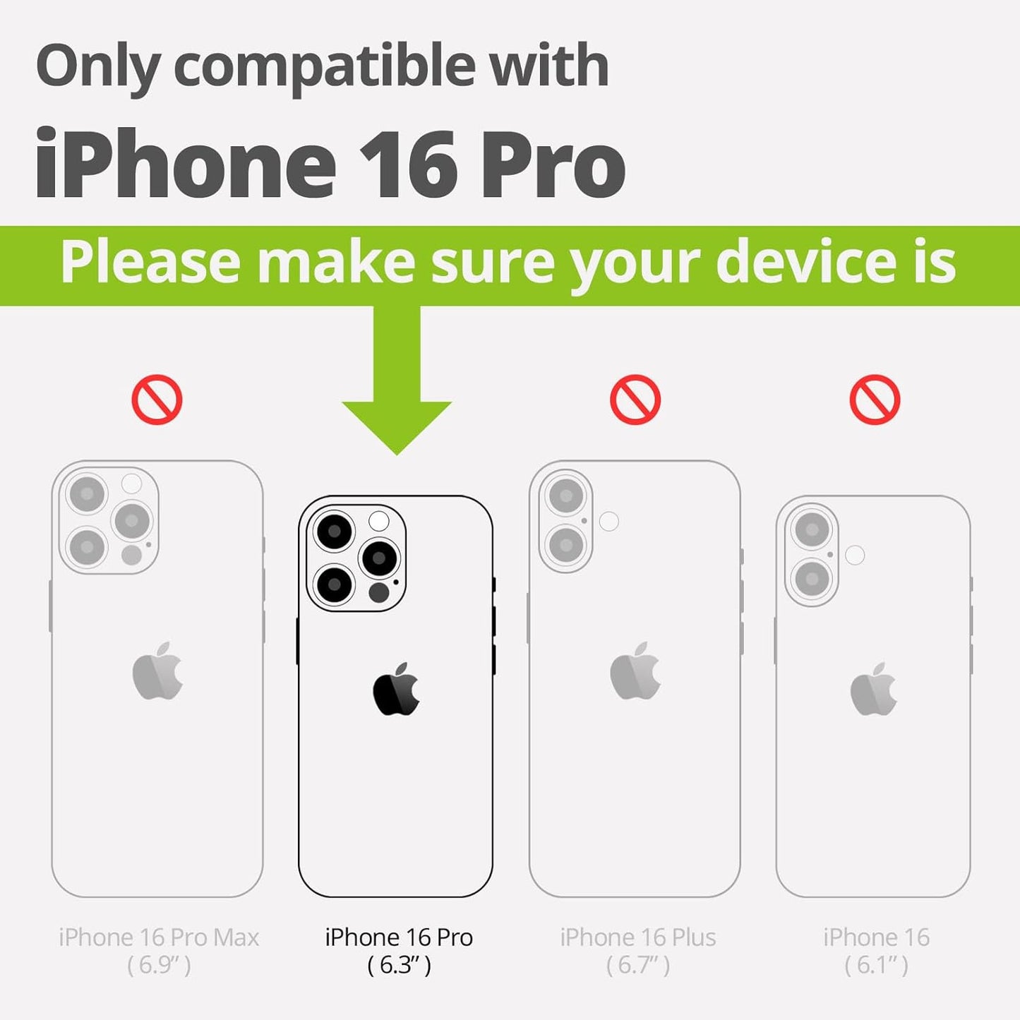 Carveit 16 Magnetic Wooden Case for iPhone Pro Case, Wood Artisan Engraved & Black Soft TPU Shockproof Cover