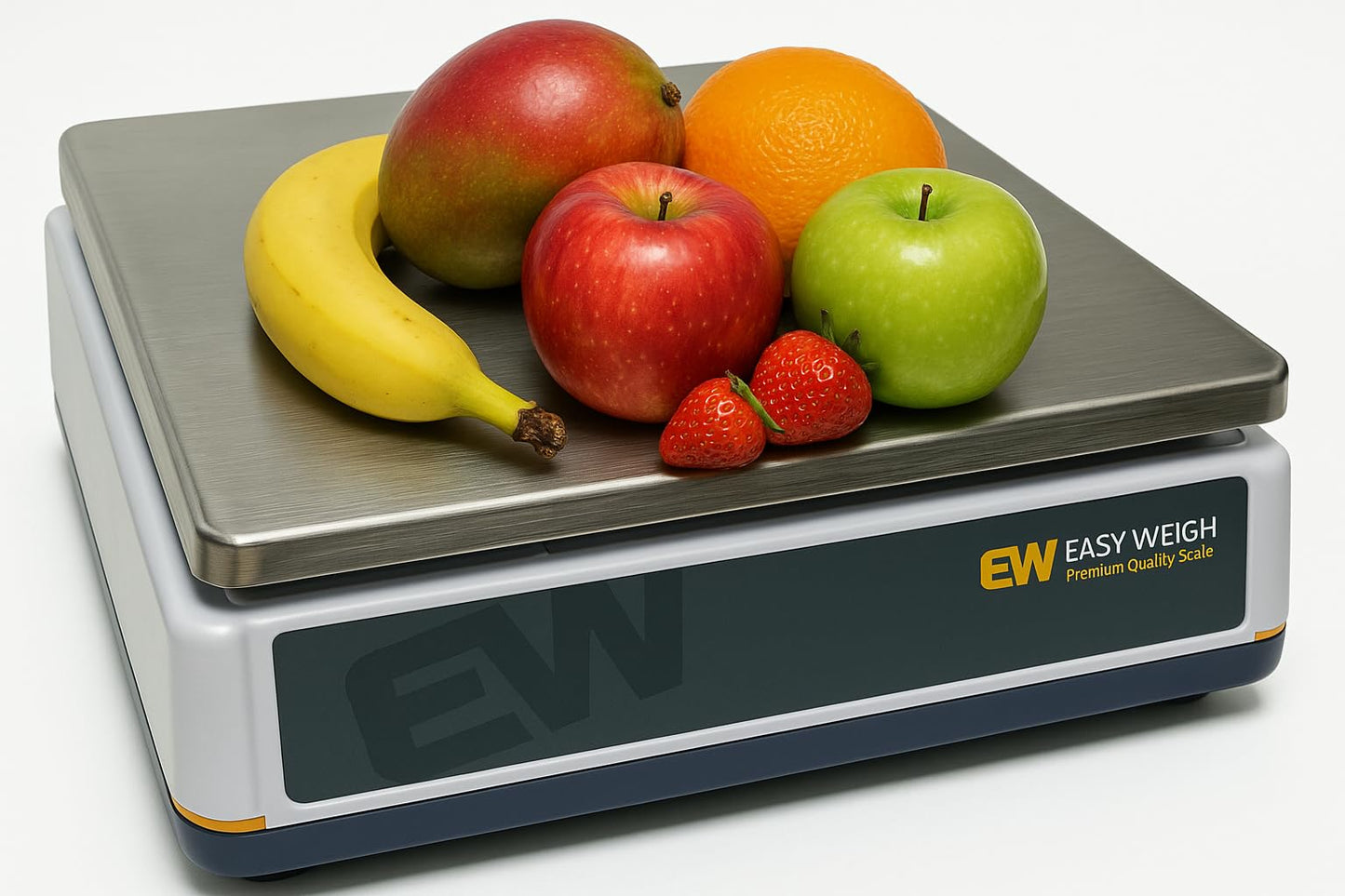 Easy Weigh PX 60 x 0.01 LB Capacity Digital Scale Rechargeable Battery Operated LCD Display Stainless Steel Platter KG Grams Ounces OZ Kitchen Deli Produce Electronic NTEP (PX-60)