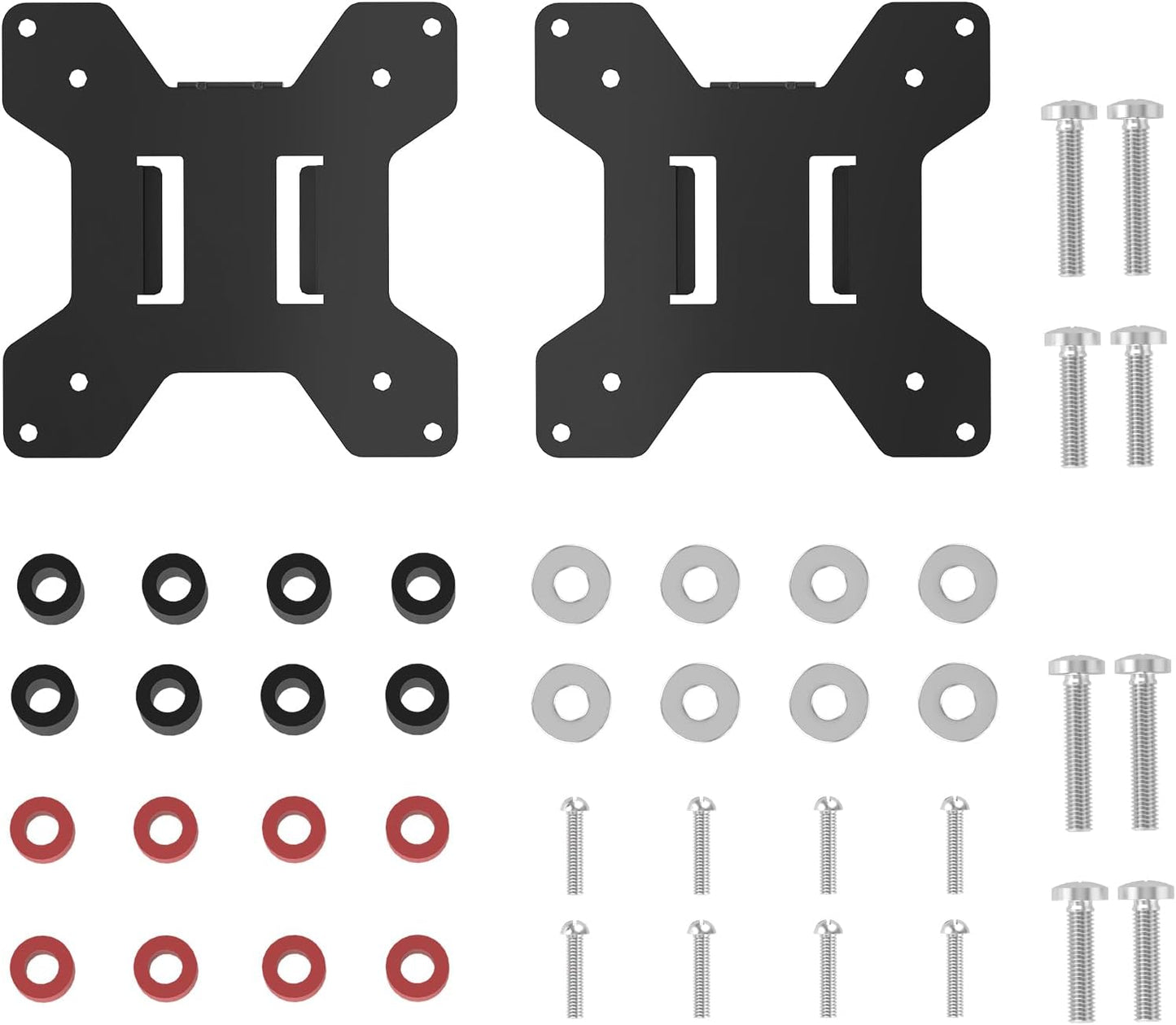 suptek 75x75 100x100,2 Pack(MD6MB-2) Monitor Mounting Plate for Monitor Computer Mounting System