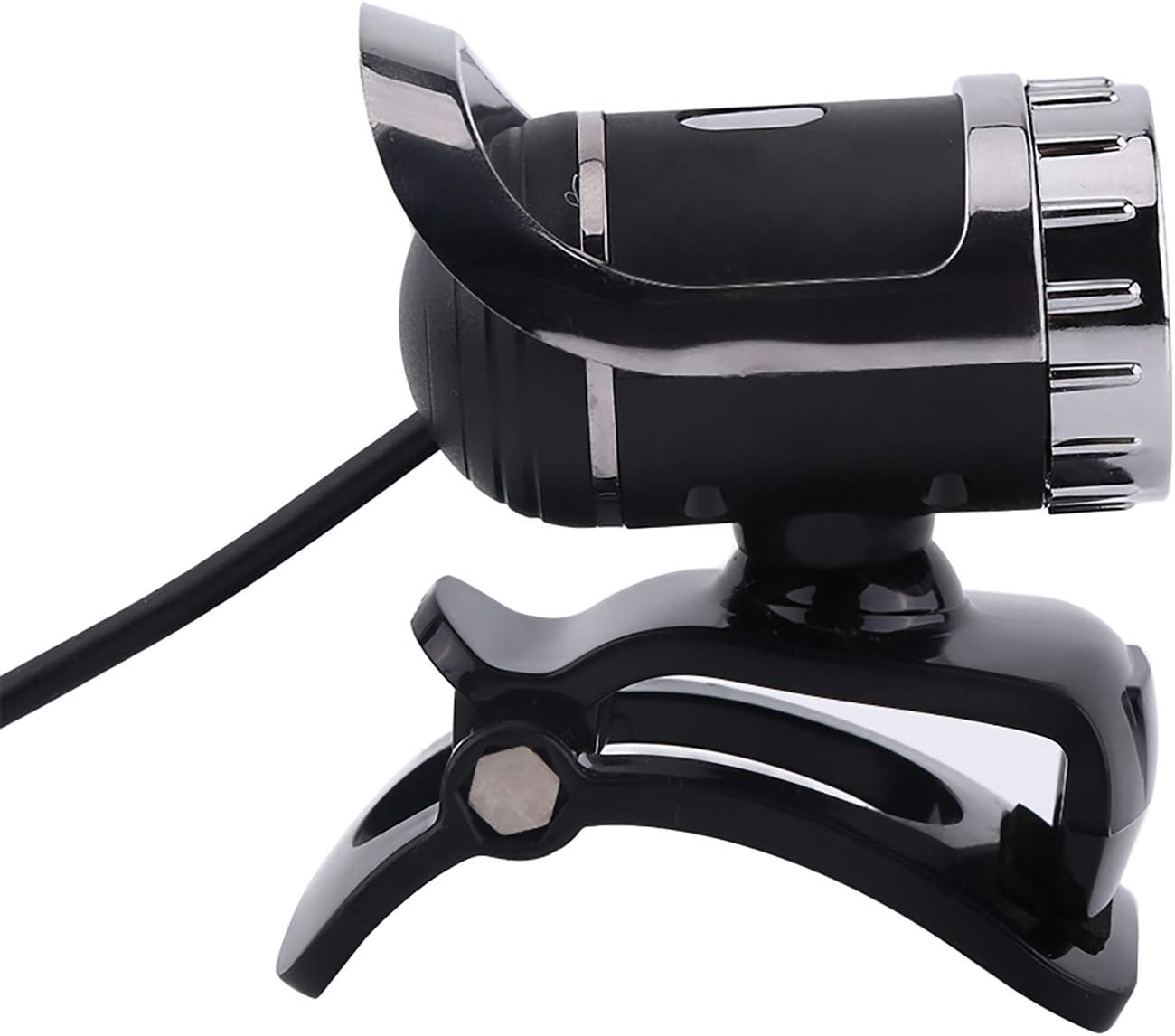 Sonew 2.0 12M 360 Webcam Camera, USB Pixels Clip-on Webcam PC Camera with Rotating Stand and Built-in Microphone