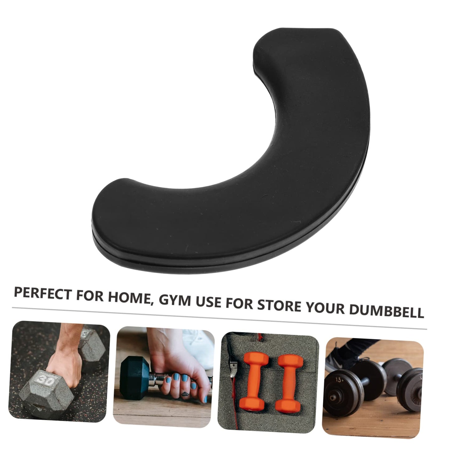 Toddmomy 20pcs Dumbbell Rest Portable Workout Equipment Fitness Accessories Floor Protector Mat Dumbbell Grips Fitness Tool Rubber Shockproof Pad Useful Dumbbell Holder Workout Tool Cushion