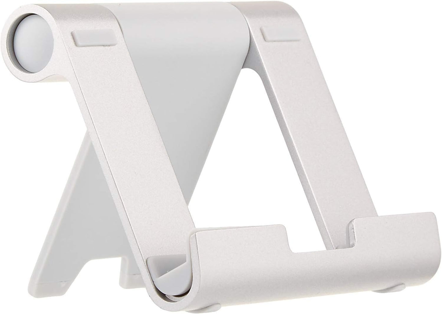 Amazon Basics Multi-Angle Portable Foldable Stand for Tablets, E-readers and Phones, Non-Slip Desktop Holder for iPads