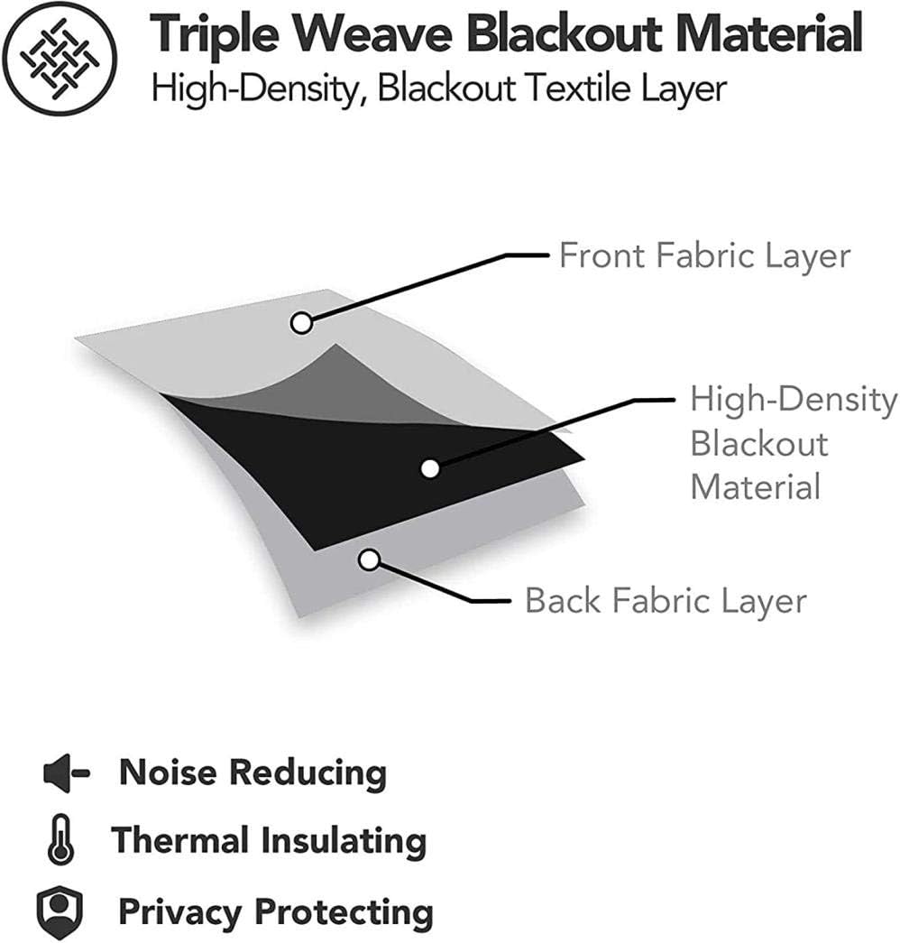 Regine Switzerland Printed Blackout Curtains - Colorful Dream Catcher Art | Thermal Insulated 2-Panel Set (46'' x 54'')