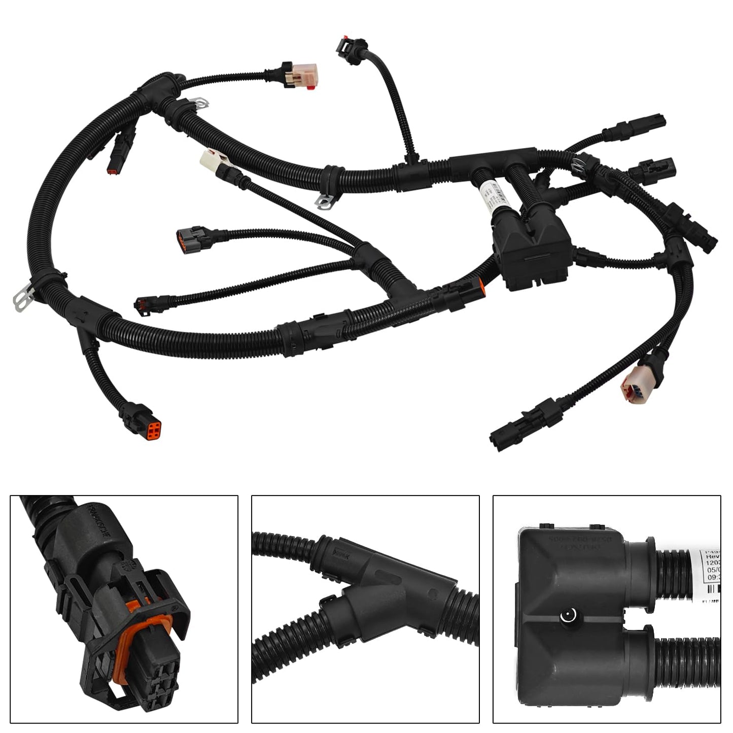 ProXlex 4943176 Wire Harness Compatible with Cummins ISC QSC8.3 ISLe QSL Diesel Engine Electronic Control Module Harness Replaces# 3976494