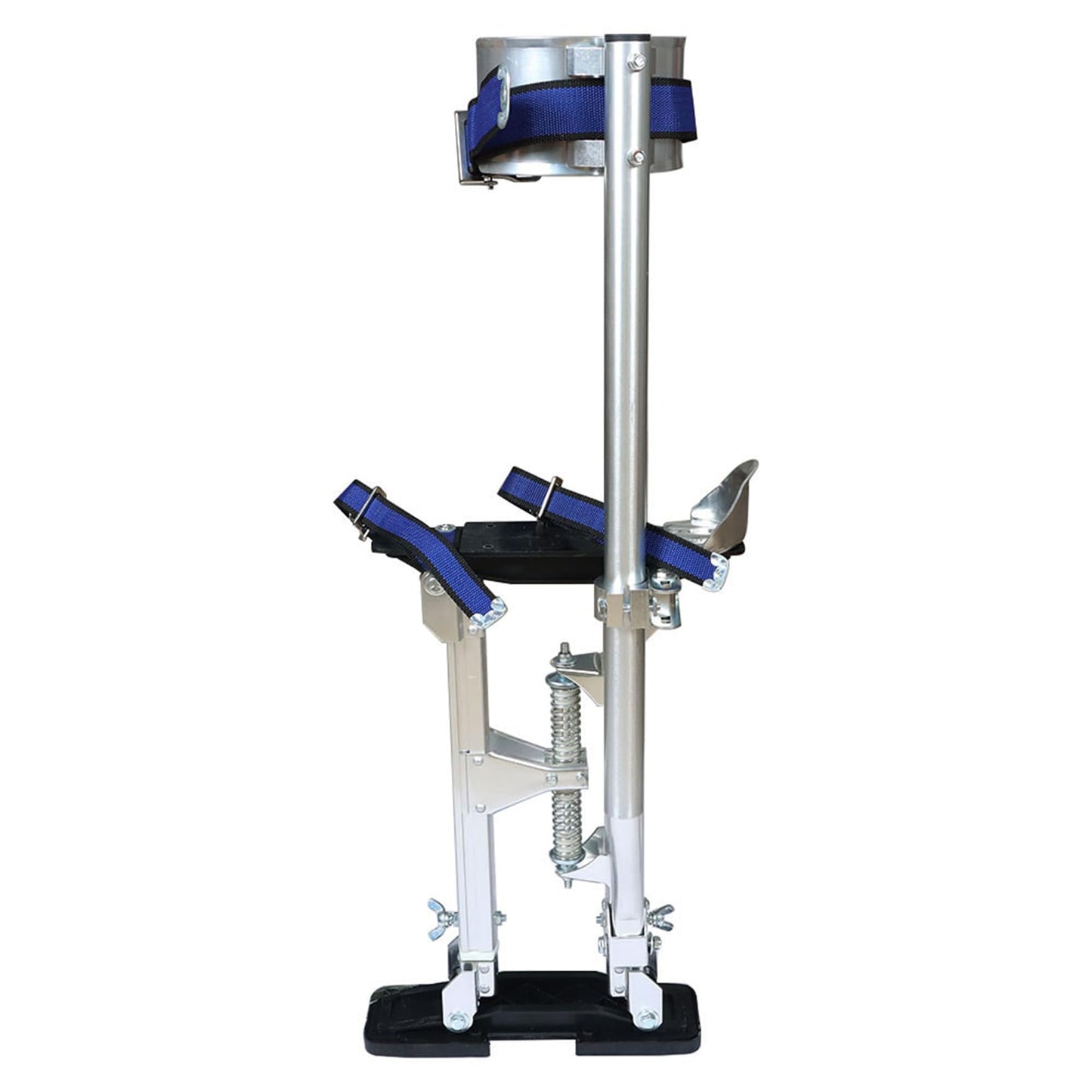 waltyotur 15-23 inch Drywall Stilts Grade Adjustable Auminum Tool Stilt for Painting or Cleaning - Silver