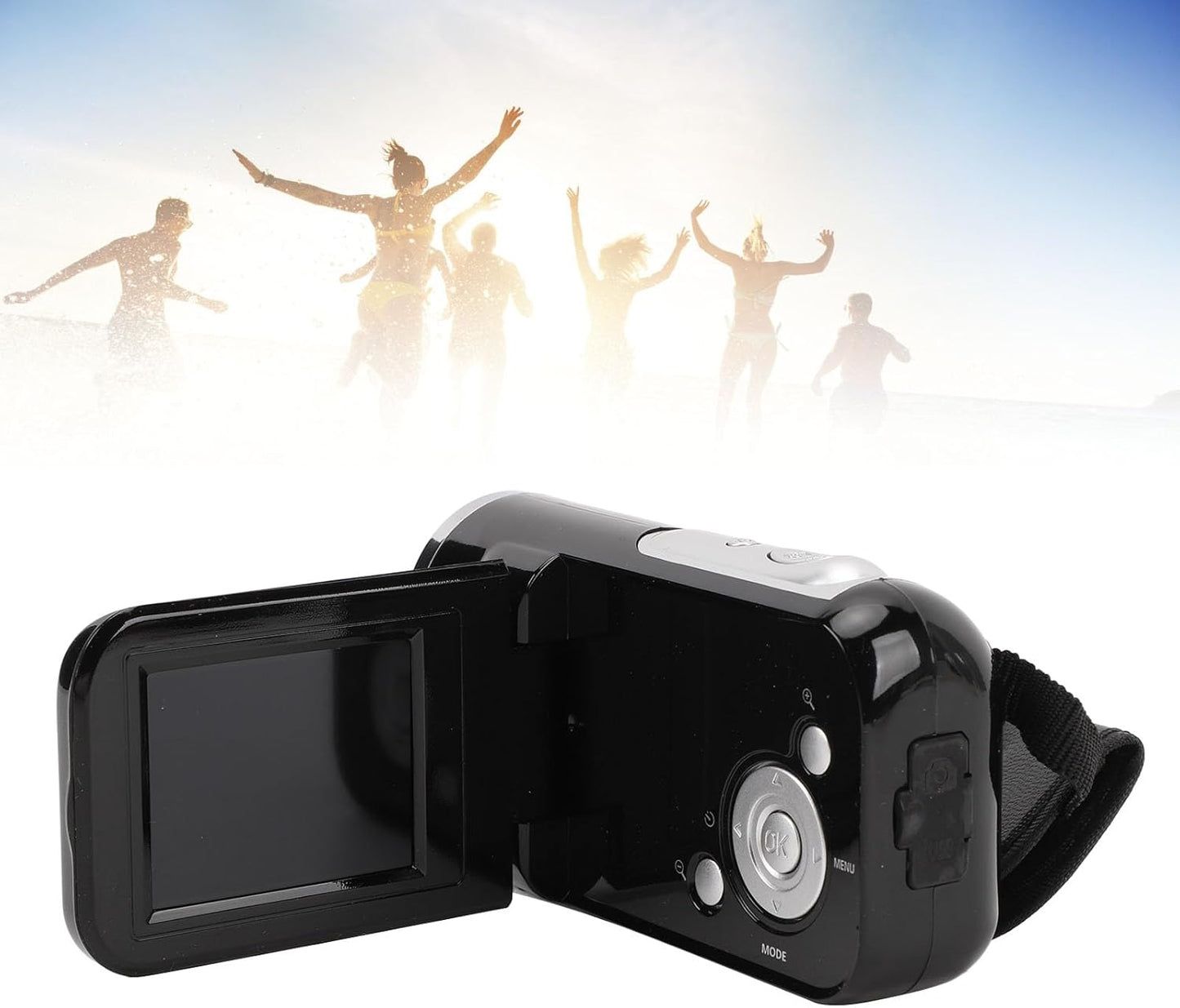 Aoaoy 16MP 1080P 16X 2.0inch 1/4 Inch Camcorder Digital Zoom Rotatable Screen Anti Shake USB Port Threaded Hole Video