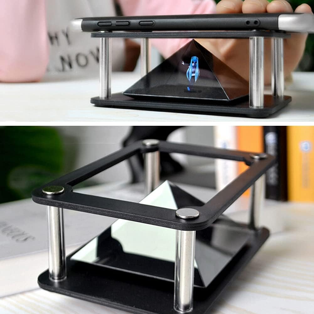 Cyrank 3D 3.5 6inch 360 Images(01) Phone Projector, Hologram Projector Projector Projector Mobile Smartphone Hologram
