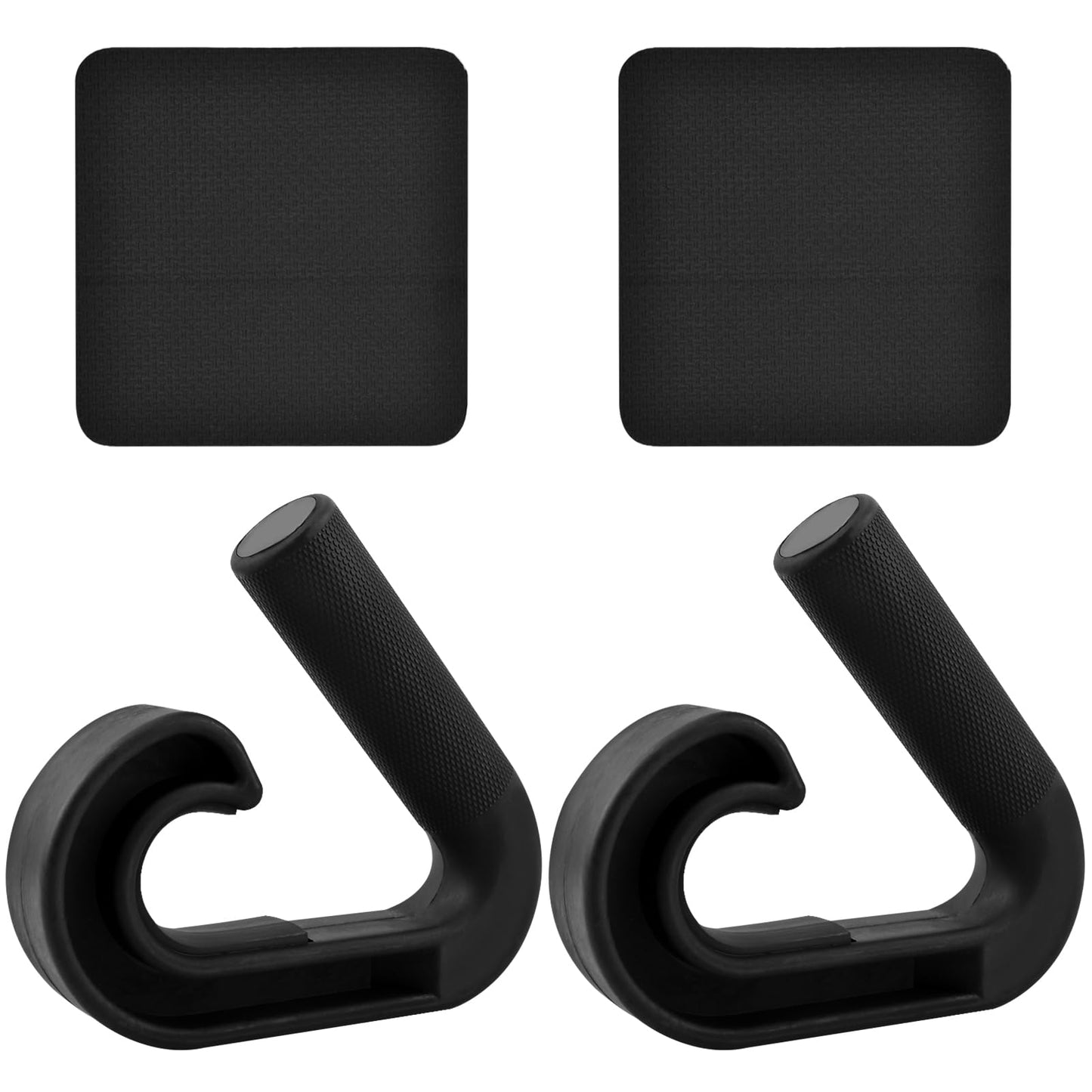 Neutral Grip Pull Up Handles, 45/90 degree Heavy Duty Angled Barbell Grips & Pull Up Bar Grips for Relieve Wrist Stress Ergonomic Hooks for Fits Pull Up Bar Grips & Barbells