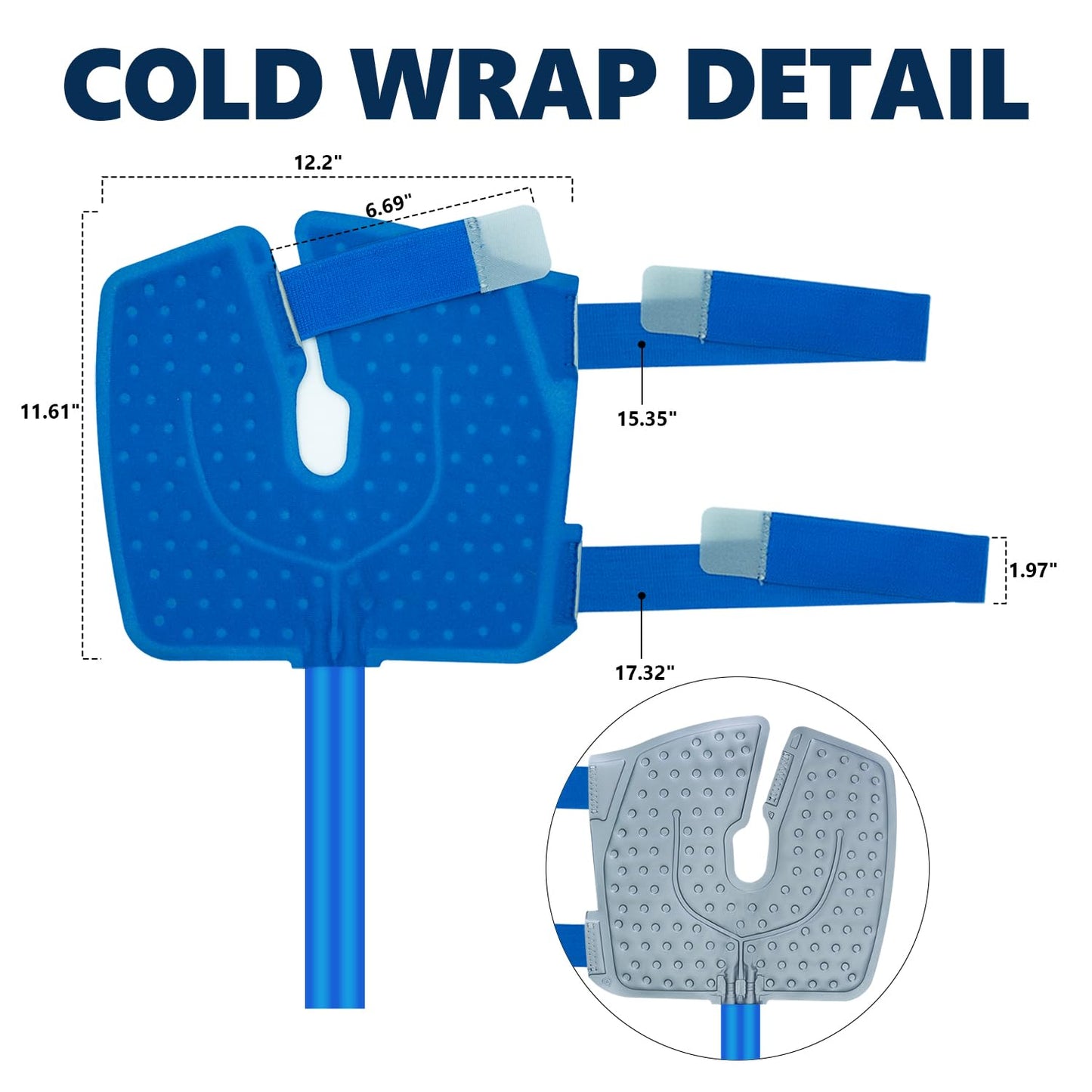 Inmoredo Ice Machine for Knee After Surgery, Cold Therapy Machine for Knee Replacement with Programmable Timer,Ice Therapy Machine for Sports Injuries,Joint Pain,Strains,Sprains and Arthritis