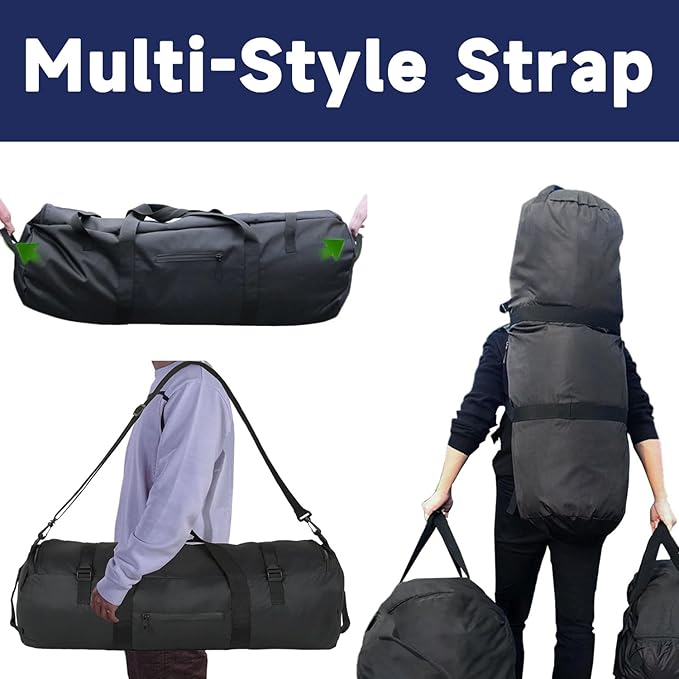 Duffel Bag 30L/50L/90L Extra Large Luggage Duffle for Travel Sport and Camping with Shoulder Strap