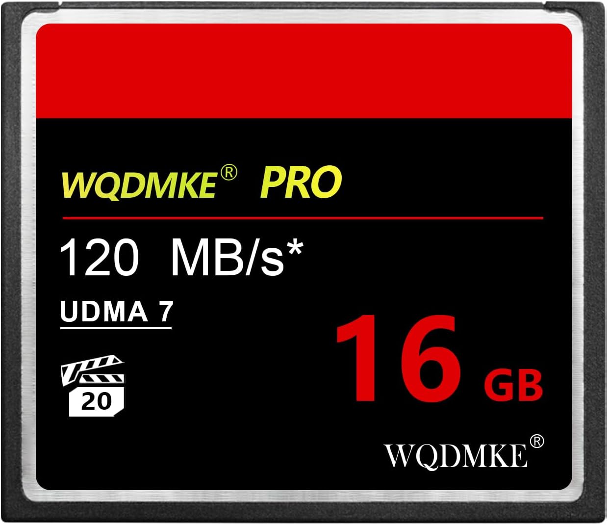 WQDMKE 16GB 120MB/s CF Memory Card High Speed UDMA Up to Camera Cards Designed