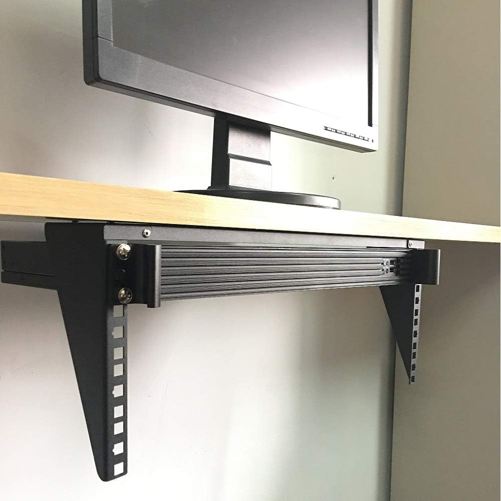 JINGCHENGMEI 4U 19 Inch (4U90) Vertical Wall Mount Rack Lightweight Wall Mountable Server Rack for Network and Date