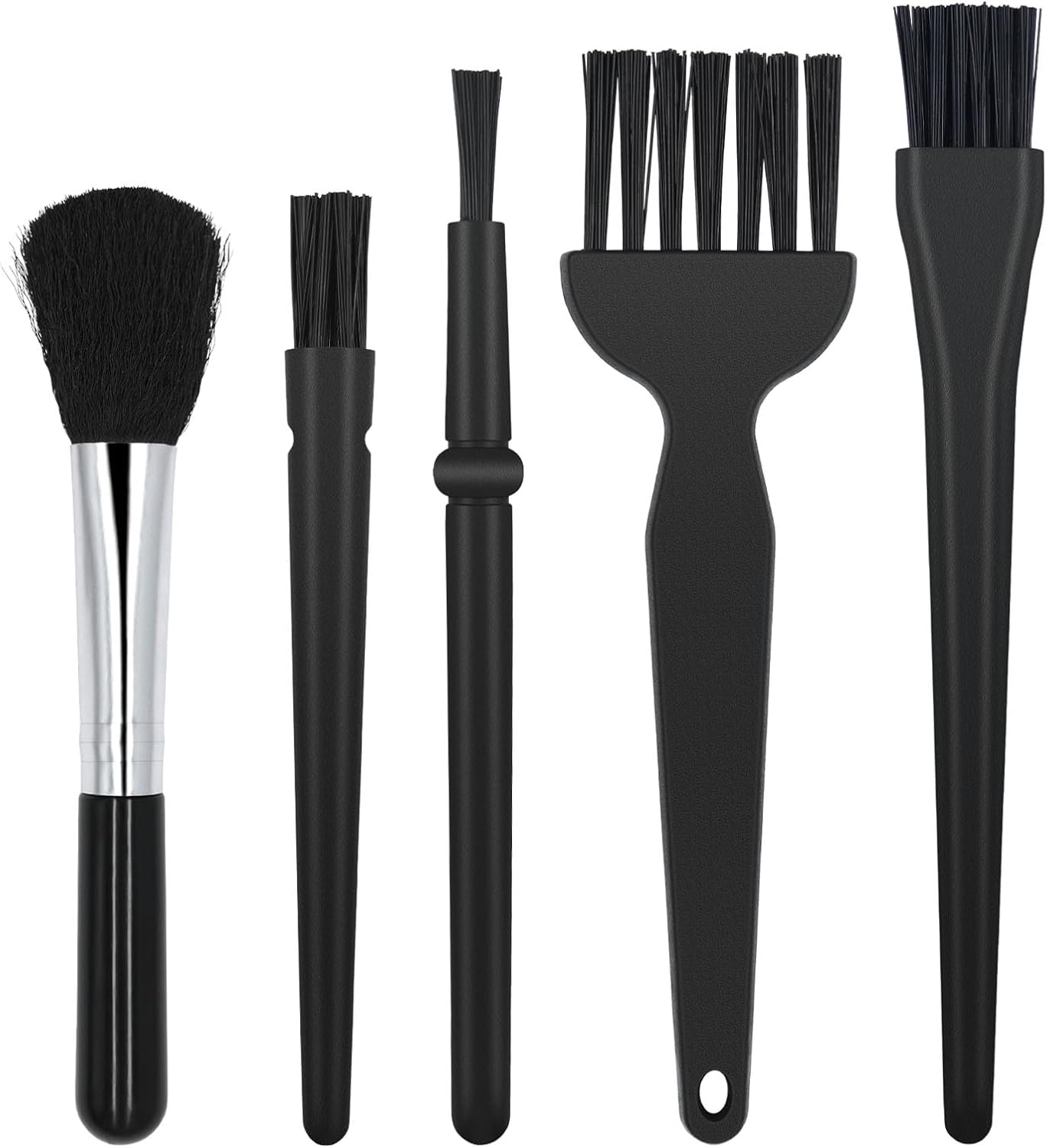 CUTEABC Set-5 Anti Static Brush Piece Keyboard Cleaning Brush and ESD Safe Electronic Dust Cleaning Brushes Kit