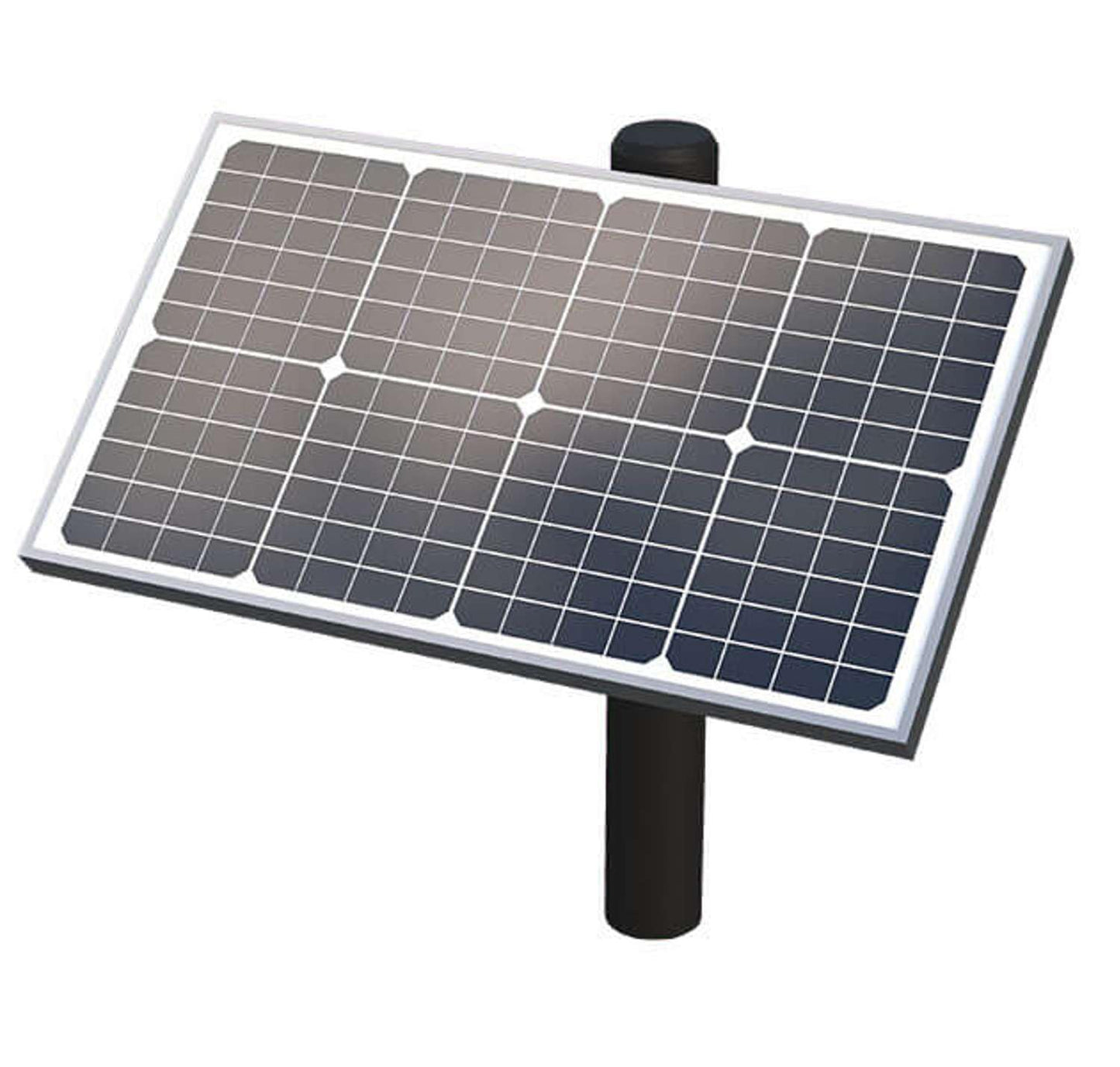 Ghost Controls Heavy Duty 30W Dual Solar Automatic Gate Opener with Dual Premium Wireless Keypads