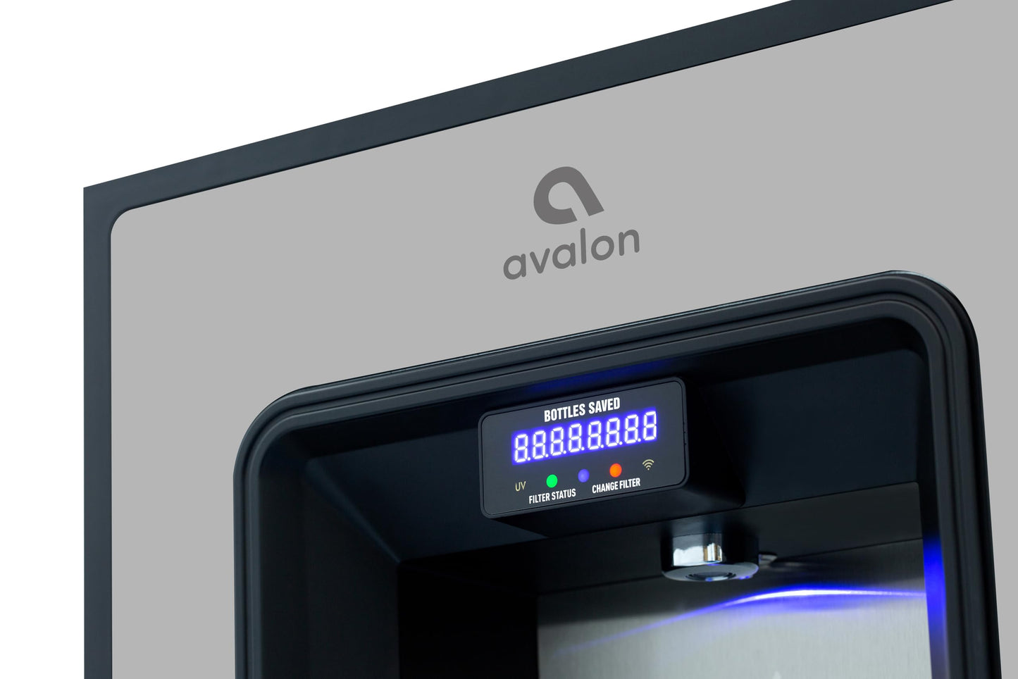 Avalon in-Wall Bottle Filling Station, Sensor Dispensing, Self Cleaning, Digital Bottle Counter Display, Dual Filtration, WiFi Enabled, High Capacity Cooling
