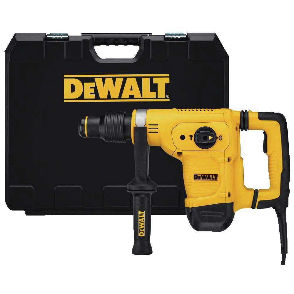 DEWALT SDS MAX Hammer, 10.5 Amp, 7.1 Jouls, 12 LB, Reduced Vibration Control, Corded (D25810K)
