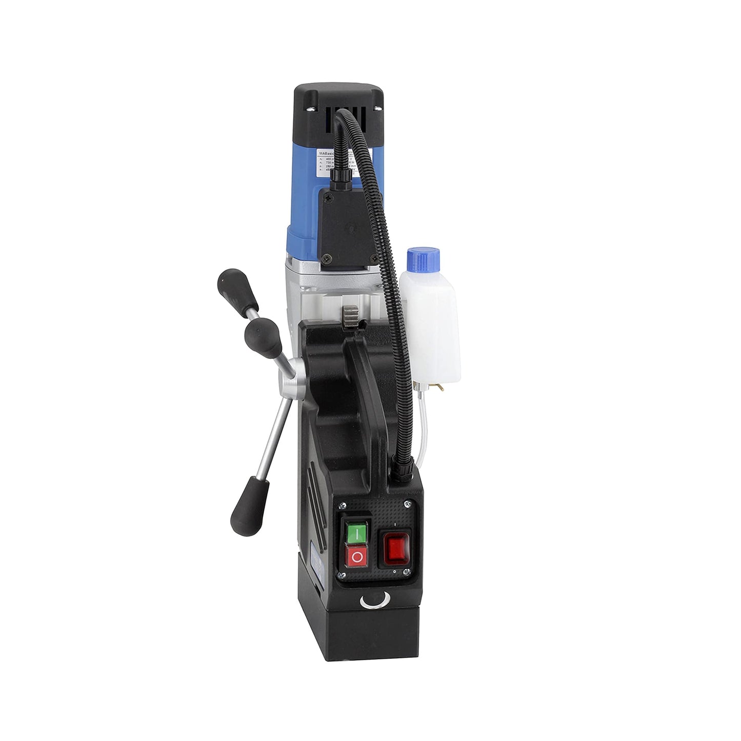 CS Unitec | MABASIC 450 | Portable Dual-Gear Portable Magnetic Drill Press. 110 V, Hole Capacity up to 2” Diameter, MT2 to 3/4" Weldon Shank, 20 Lbs – Made in Germany