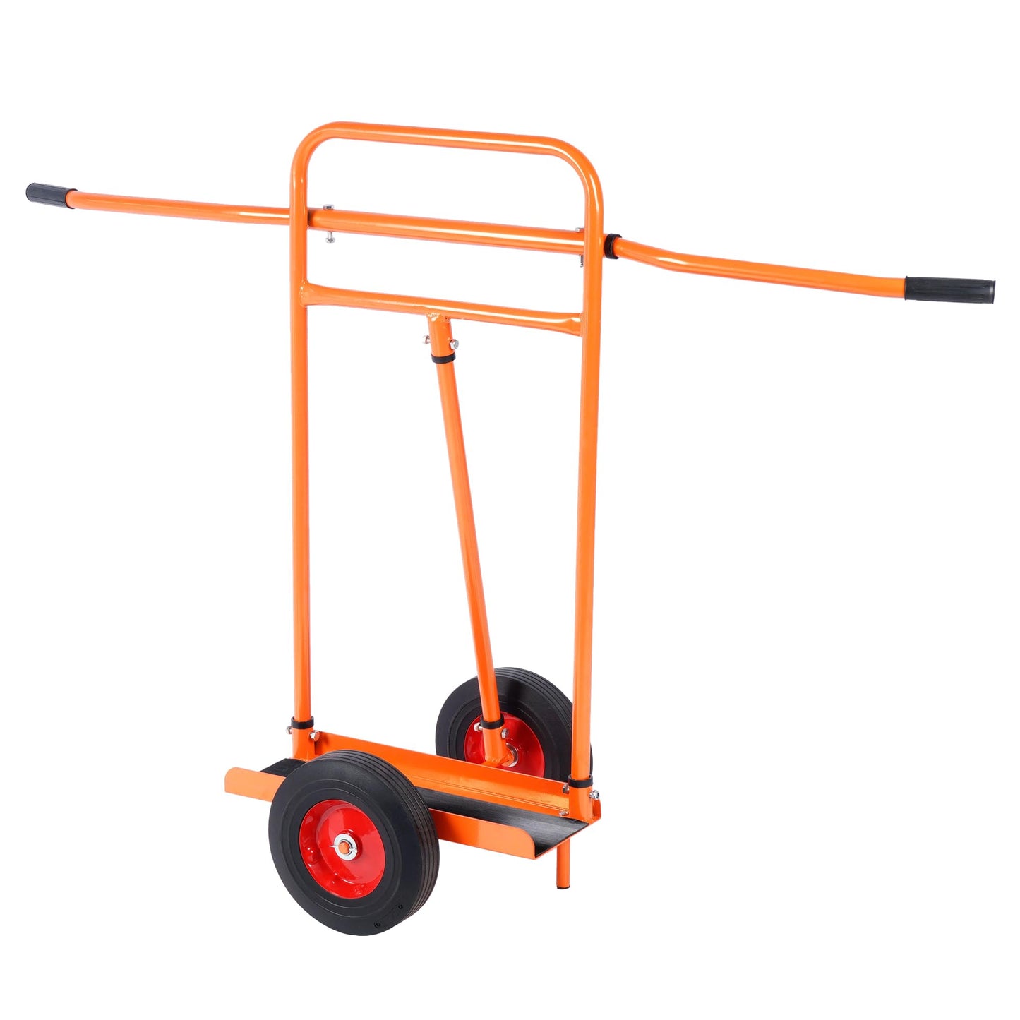AIWFL Panel Dolly with Handle Heavy Duty Door Slab Dolly 1200LBS Capacity Drywall Cart Mover with 10" Solid Wheels Panel Cart for Drywall Sheet Material Handling All Terrain