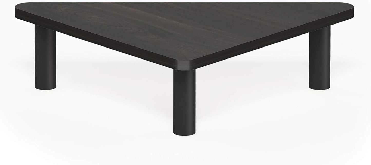 19.6" Furinno TURN-N-TUBE Monitor Stand Riser, Wide Triangle Corner Monitor Riser, Laptop Stand for Desk, Office Desk