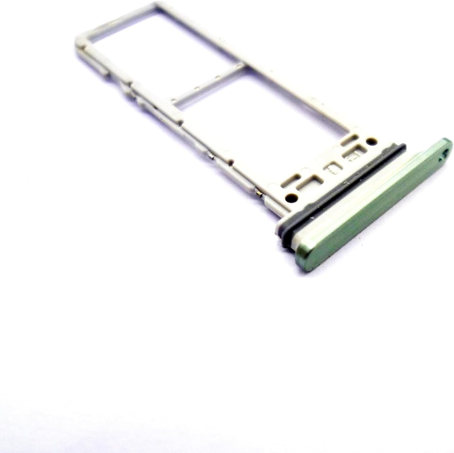 2X 20 5G 6.7 inch Dual SIM Double Card Tray Slot Holder Replacement Compatible with Samsung Galaxy Note (Mystic Green)