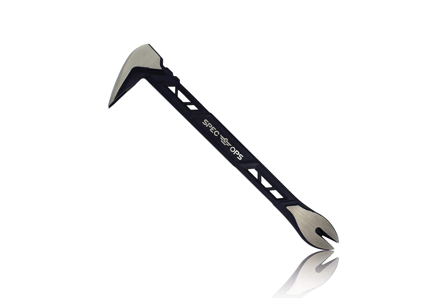 AWP TrapJaw Pro Framing Tool Rig with Spring-Loaded Technology, Premium Tool Belt & Spec Ops Tools 10" Nail Puller Cats Paw Pry Bar, High-Carbon Steel, 3% Donated to Veterans,