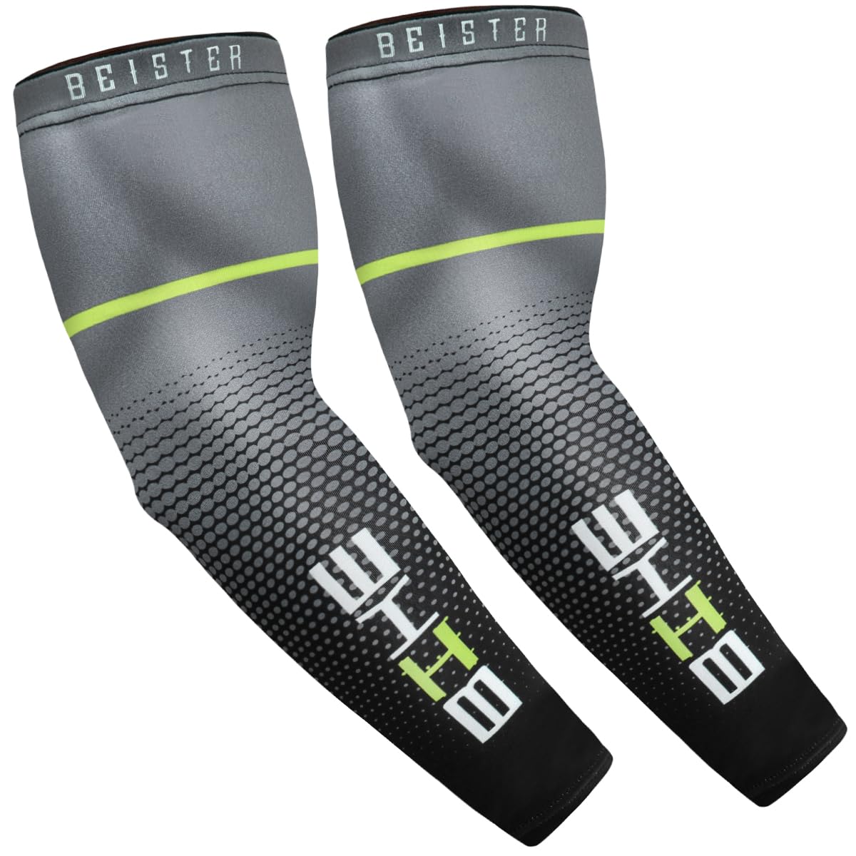 beister UV Sun Protection Cooling Compression Sleeves Arm Sleeves Men Women Cycling