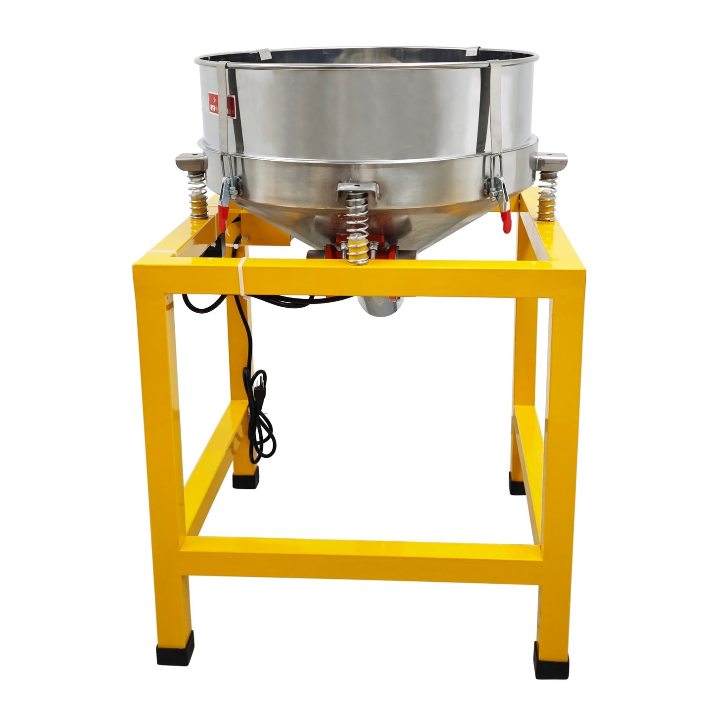 TECHTONGDA Stainless Steel Powder Vibrating Sieve Electric Screen Shaker Machine Diameter 19.6inch with 26 mesh