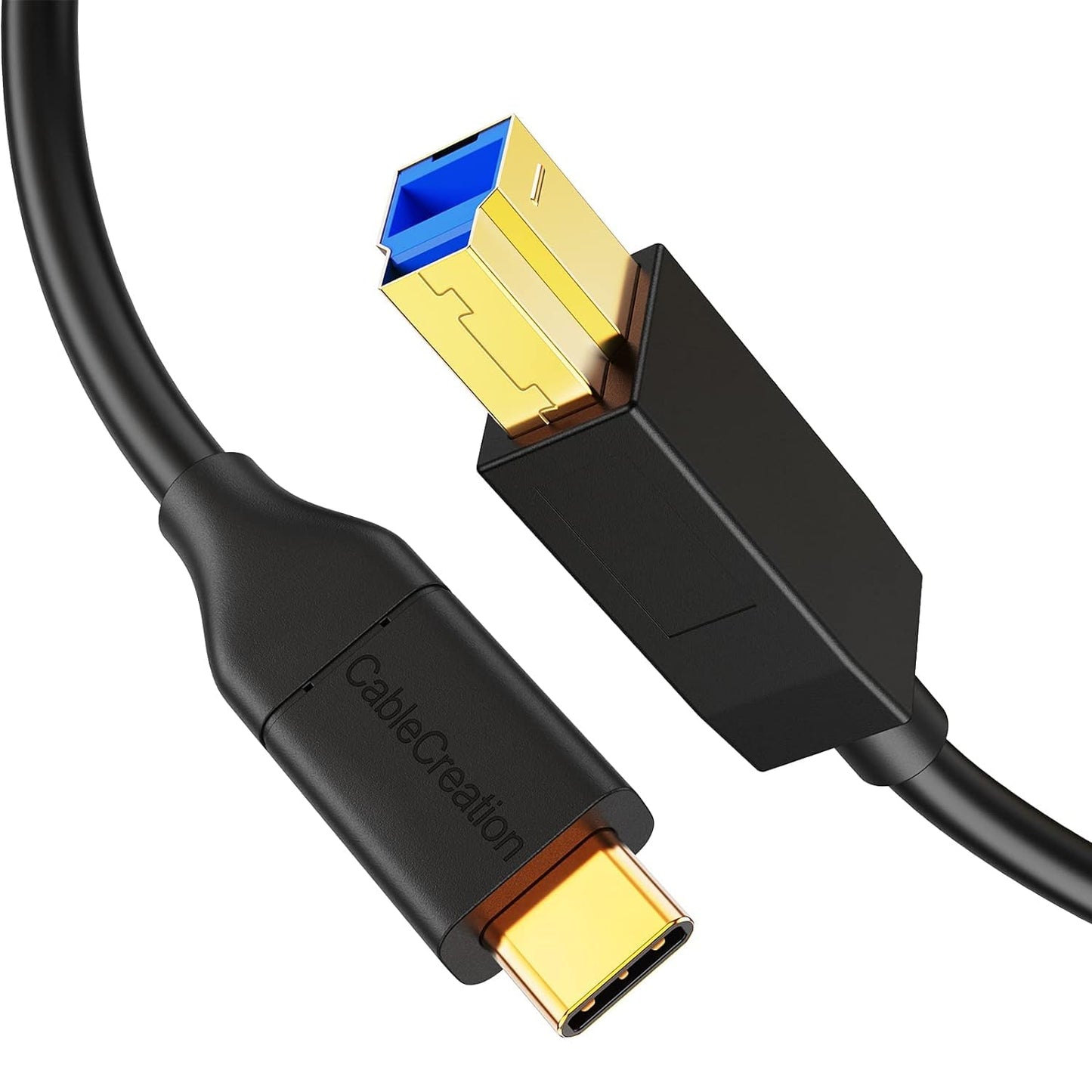 3.1 10FT, 5Gbps 3 Black,3M CableCreation USB C to USB B Cable USB Type B to USB C Cable for Thunderbolt Host MacBook