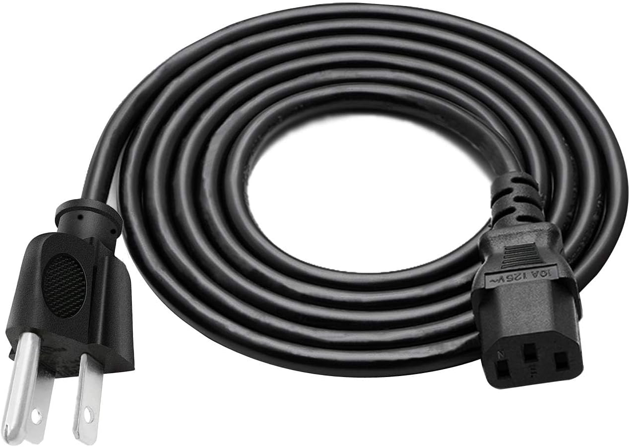 Saireed F2000 C1000 8ft Power Cable Replacement for Anker SOLIX Portable Power Station AC Cable