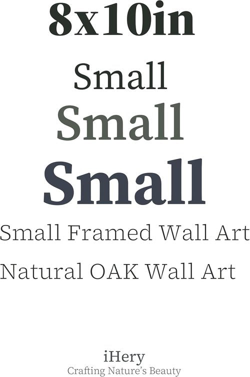 iHery Premium Natural Black Oak Wood Wall Art - Trendy Champagne Problems Newspaper Print | 8x10in Framed Canvas Decor for Dorm & Living Room