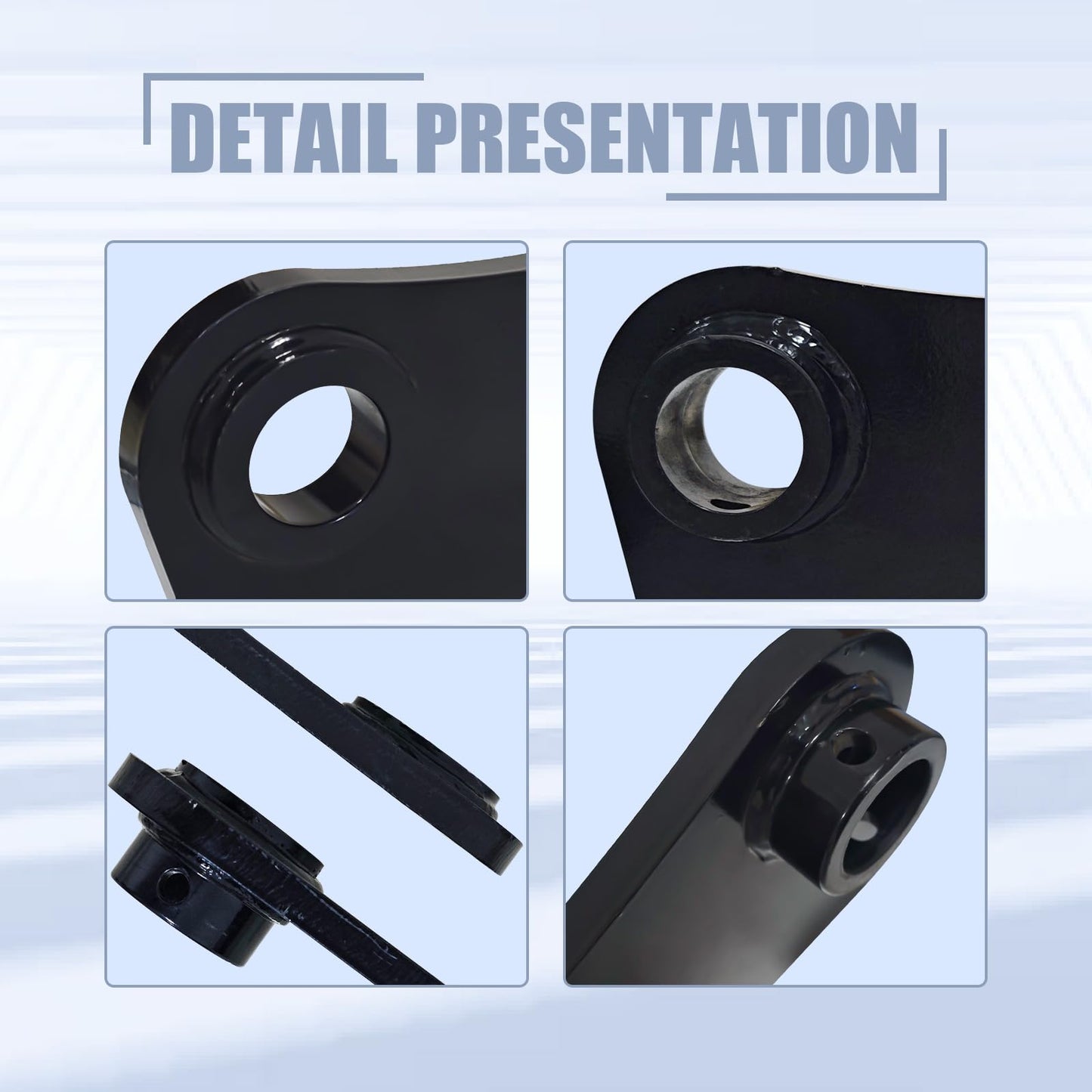 A Pair of Barrel Attachment Lugs Welded to 45mm 10-1/4" C-C are Suitable for The Caterpillar CAT 305 305.5 306 mini Excavator