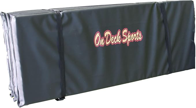 On Deck Sports Safe-Slide Baseball & Softball Sliding Mat – Foldable, Indoor/Outdoor Training Tool for Sliding Technique, Durable & Padded Design