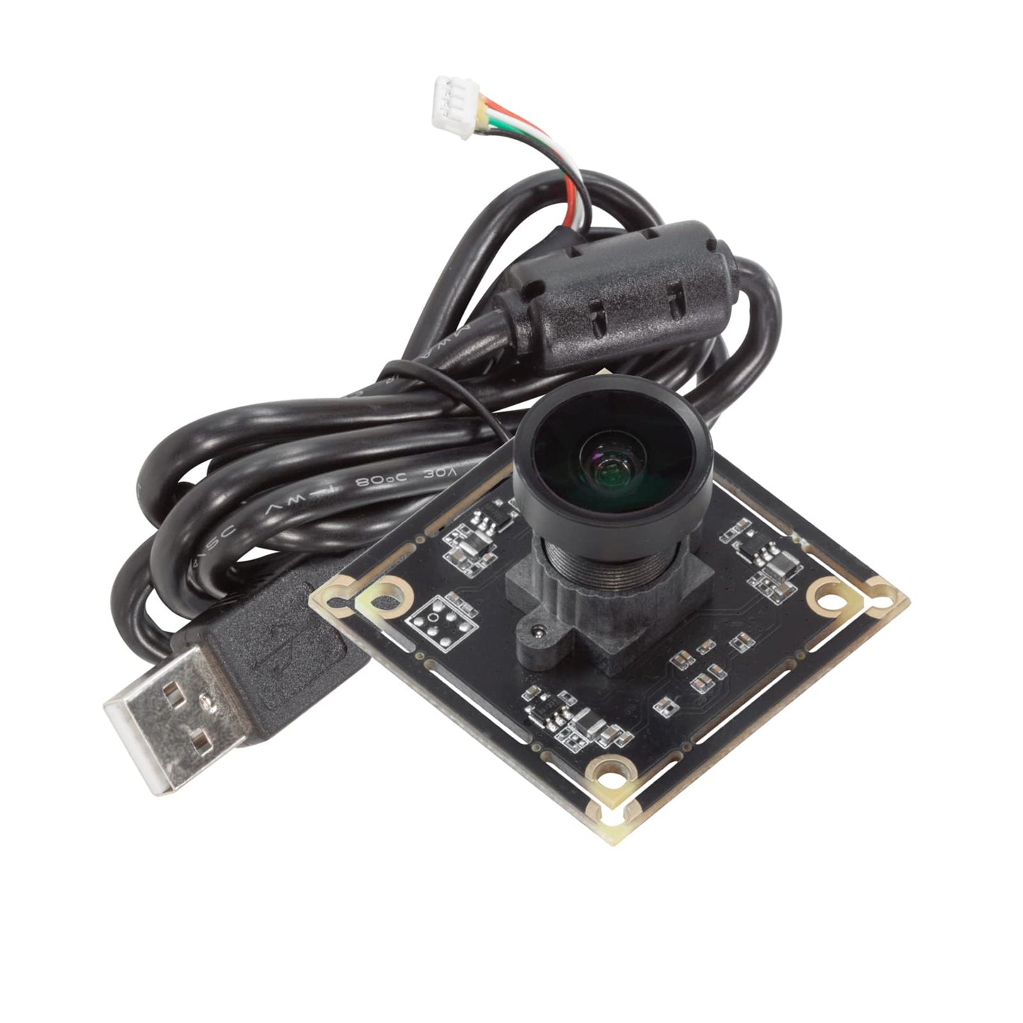 Arducam 5MP Wide Angle USB Camera for Computer, 1/4" CMOS OV5648 Mini UVC USB2.0 Video Webcam with Microphone, with 3.3ft/1m Cable