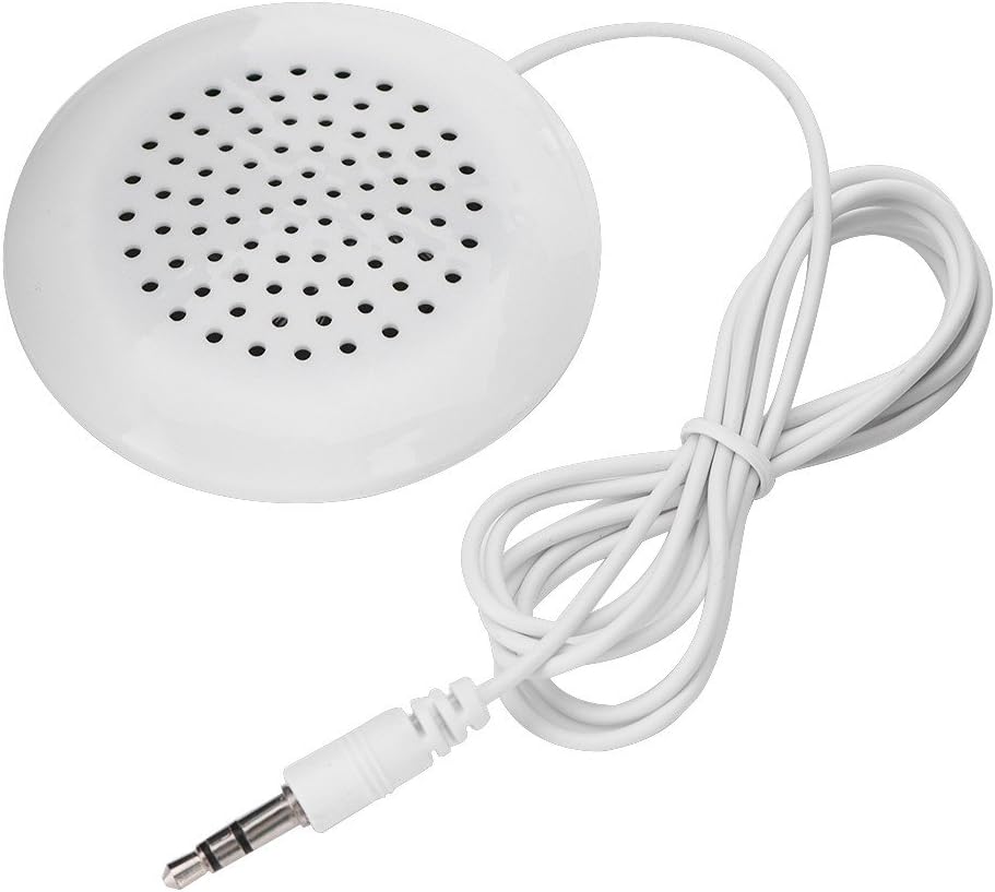 Yanmis 3.5mm MP3 MP4 Mini Speaker, Portable Plug Stereo Pillow Speaker Laptop Speakers Wired for Player Mobile Phone