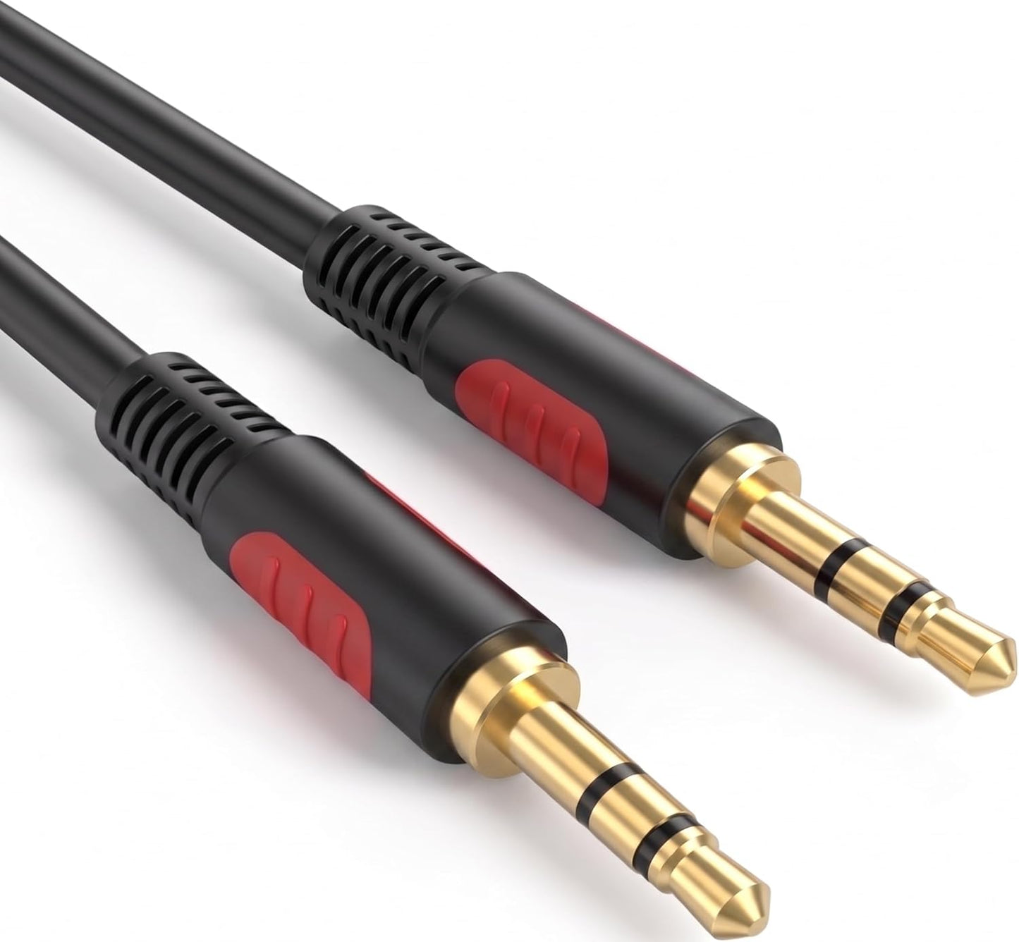 LDKCOK 3.5mm 6ft, Male to Male Audio Aux Cable AUX Cable for Beats Headphones, iPods, iPhones, iPads, Home/Car Stereos