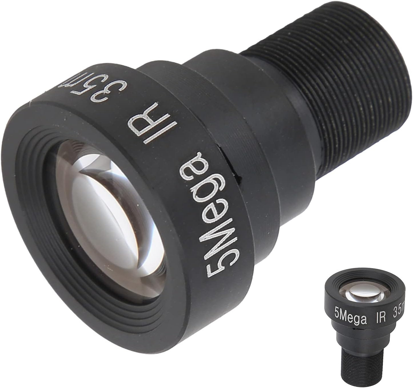 Dioche 5MP M12 35mm F1.8 M12x0.5 CCTV Board Lens, HD Security Camera Lens with Optical Glass, Low Distortion Lens