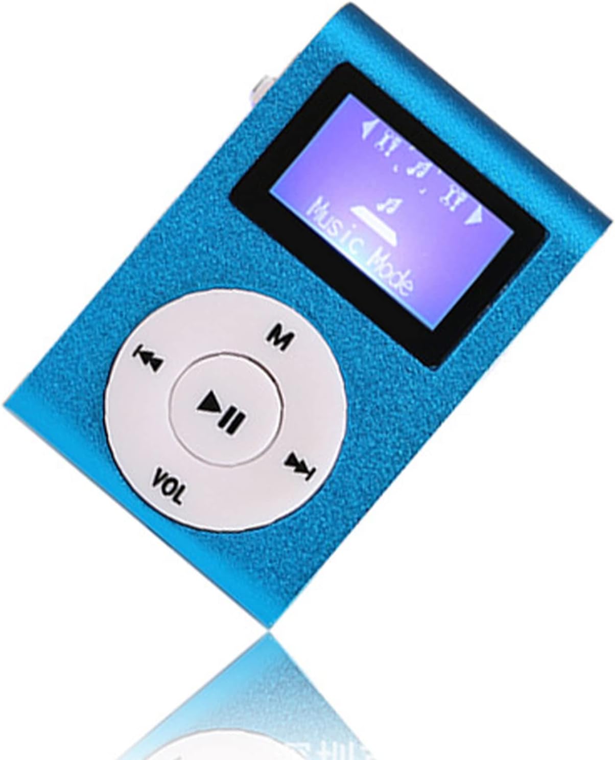 MP3 Portable Player with Clip, Mini Digital HiFi Lossless Sound Music Players with Metal Shell, Wearable Small Audio