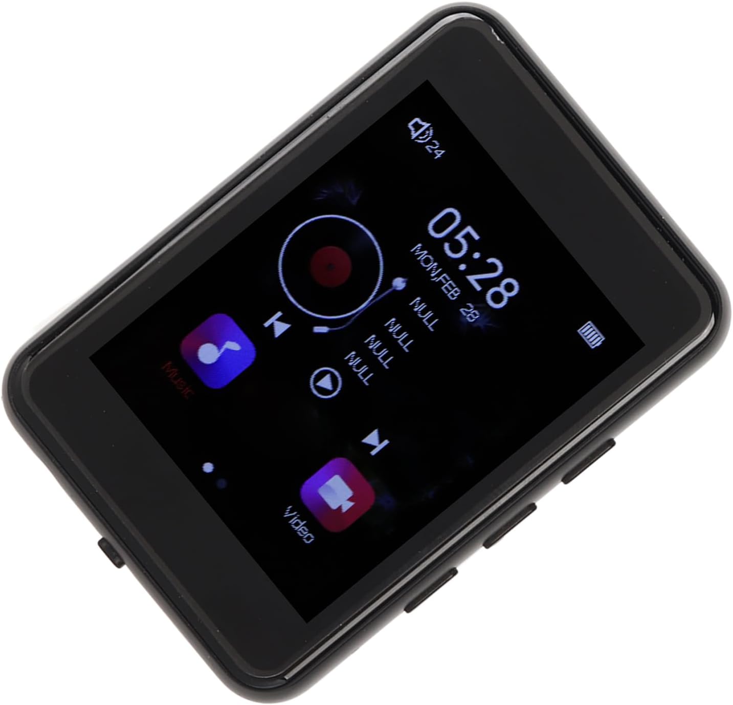 Keenso MP3 5.3, 2.4inch Player with Full Touchscreen Music Player Built in Speaker
