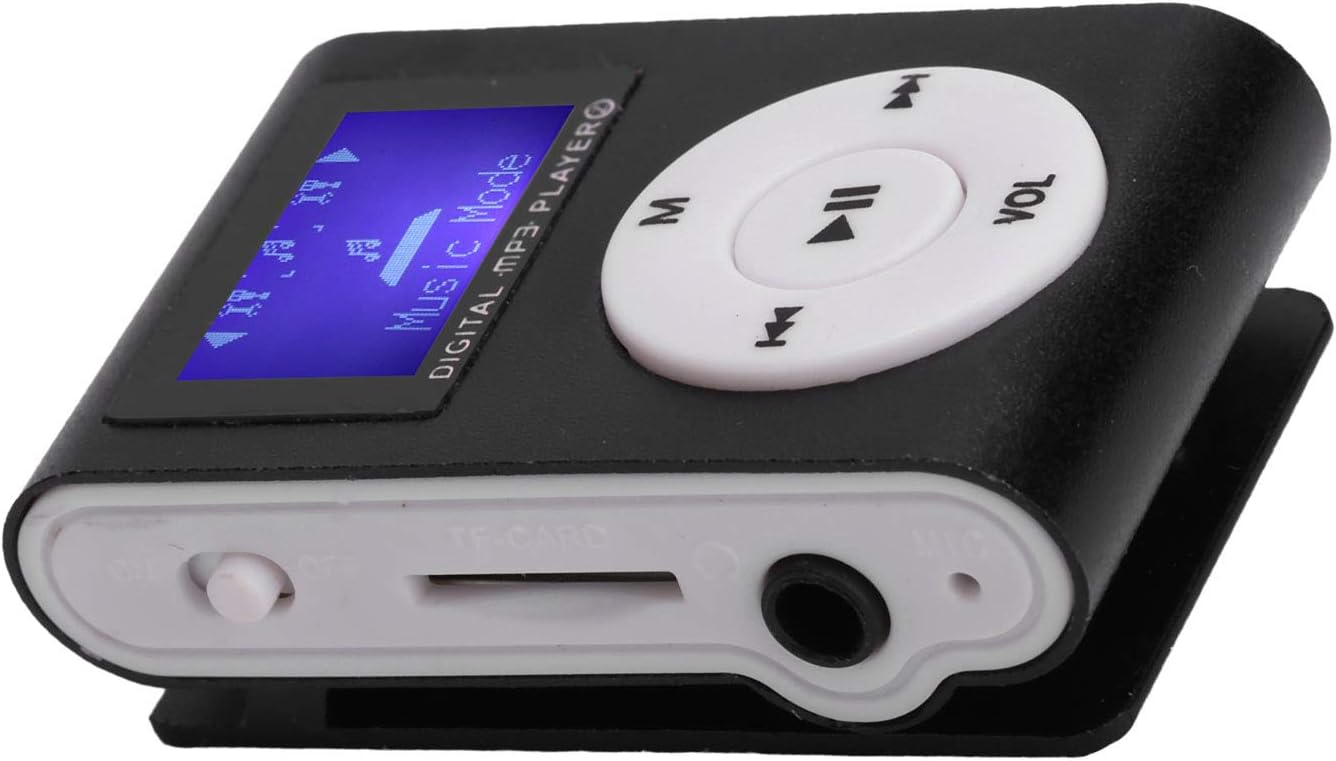 MP3 MP3 MP3 Zyyini Player, Portable LCD Mini Screen Player Digital Player with Sports BackClip Player