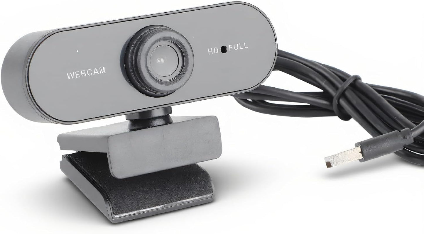 ASHATA 4K 2K 2560 1440 Webcam, Video, x Resolution, Built-in Microphone, Auto Focus, Plug and Play, Black