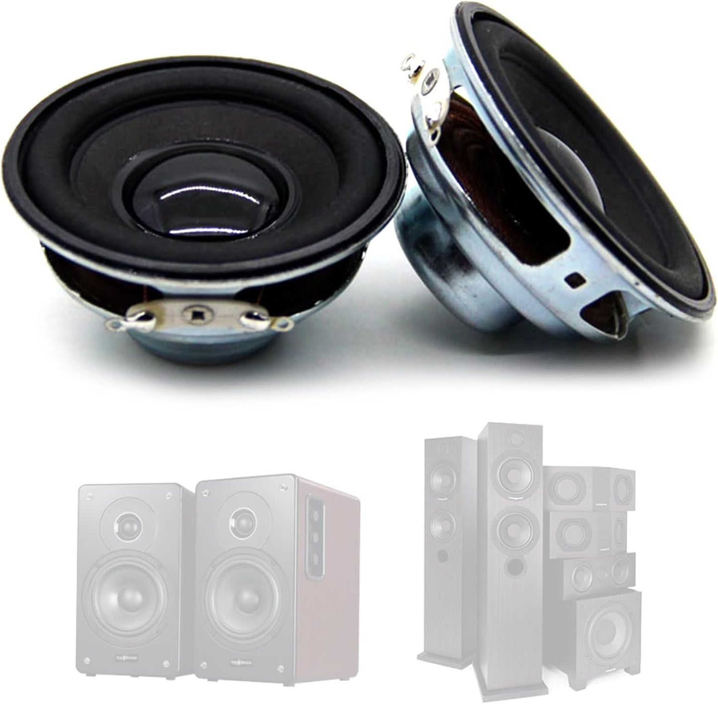 ZSYTF 5W 4Ohm 52mm 5W Internal Speaker Powerful Bass Full Frequency Sound Enjoy Clear & Durable Speaker Replacement
