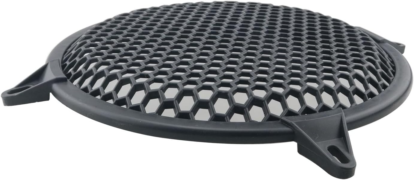 DGBRSM 2pcs 12 Inch Speaker Grille Cover ABS Mesh with Mounting Screws Plastic Mesh Cover Stage Box Exterior Mesh Cover