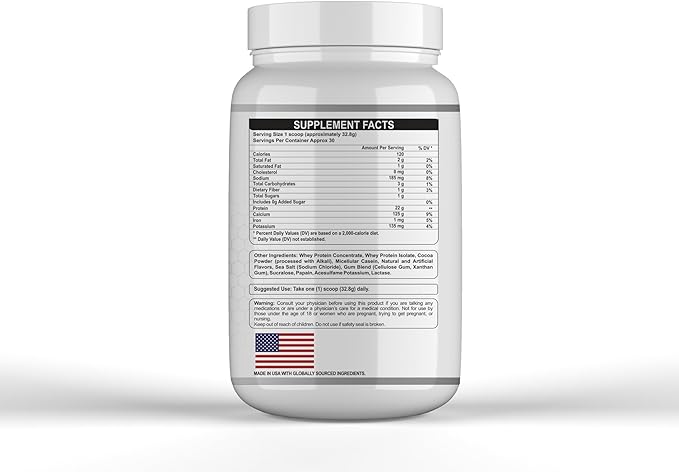 Warfare 2 lbs Advanced Whey Protein Blend 22g Protein per Serving Amazing Flavors (2 lbs, Chocolate Fudge Cream)