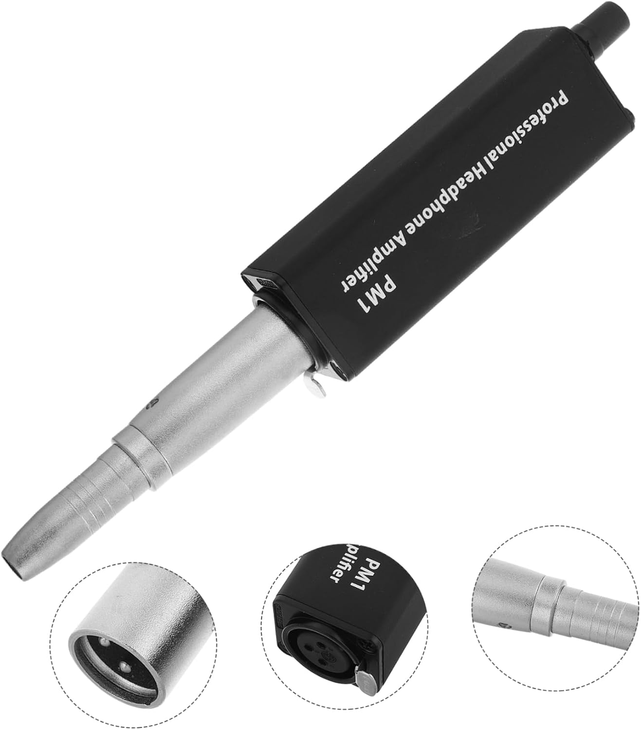 KONTONTY Mp3 Single Channel Headphone Amplifier Portable Stereo Audio Gain Switch for Players Improve Sound Quality